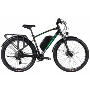 Велосипед з електроприводом 29" AL Formula eCURSOR MAN DD CS  48B 17.5А*г 500Вт чорно-зелений 2026 рами-19, 21" Фото №1