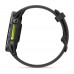 Смарт-часы Garmin Forerunner 970 с титановым безелем, корпусом цвета белого камня и бело-желтым ремешком. Фото № 2
