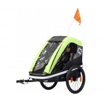 Велопричіп Hamax Avenida One одномісний багатофункціональний дитячий lime