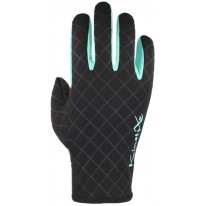 Перчатки лыжные KINETIXX женские Lotta Lotta black/turquois 6, 7, 7.5