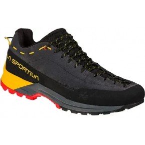 Кроссовки LA SPORTIVA Tx Guide Leather Carbon/Yellow Фото №1