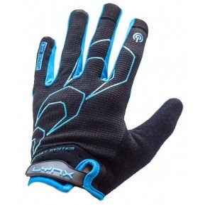 Велорукавички LYNX All-Mountain BB Black/Blue Фото №1