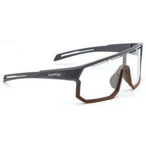 Окуляри LYNX Bismarck PH GC, upper matt gray,lower copper /clear photochromic Фото №1