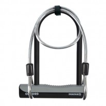 Замок Oxford Shackle12 DUO (LK332) U-подібний 12мм + трос 1200мм (5030009096327)
