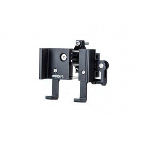 Тримач гаджета ONRIDE Holder 60, алю., ширина 60 - 78 мм, крок обертання 90°, Ø 20 - 36 мм Фото №1