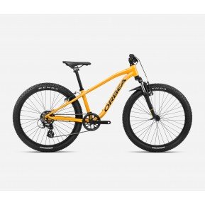Велосипед детский 24"  ORBEA MX 24 XC 24 Mango (Gloss) - Black (Matt) Фото №1