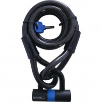 Замок Oxford Loop Lock15 Cable lock+Mini Shackle (OF221) 15ммx2000мм (5030009002212)