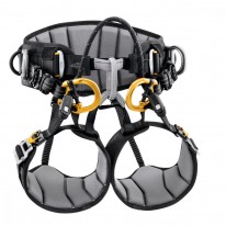 Обв'язка арбористична PETZL SEQUOIA SRT 0 black/yellow 65-80cm