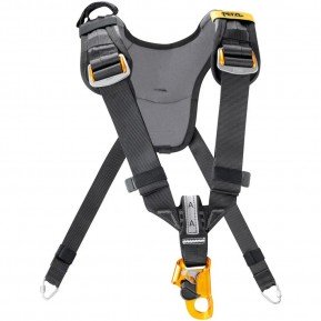 Обвязка грудная PETZL TOP CROLL S black/yellow Фото №1