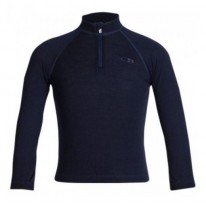 Светр дитячий Icebreaker Compass LS HZ Junior midnight navy Дитячі розміри: 10,14