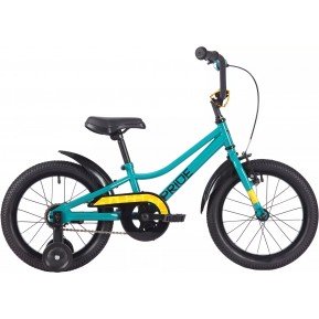 Велосипед 16" Pride FLASH 16 restock 2025 бирюзовый Фото №1