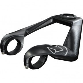 Аеробар PRO Compact Carbon Clip-On, 31.8mm, з кріпленням для Garmin, Wahoo and Bryton Фото №1