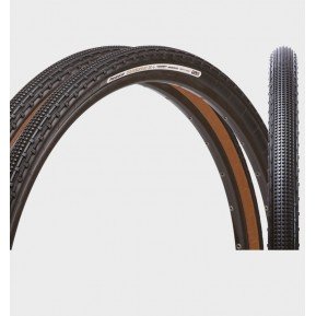 Покришка gravel Panaracer GRAVELKING SK +, 700x38C Black/Brown Фото №1