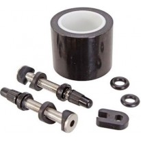 Комплект для безкамерки Sram TUBELESS KIT TUBELESS UNI VALVE/TAPE KIT 23MM, 2RIMS