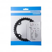 Зірка  шатунів Shimano FC-M610/T521 DEORE, 36зуб. AL