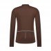 Велоджерси Shimano Apice long sleeves утеплене, коричневое Фото № 2