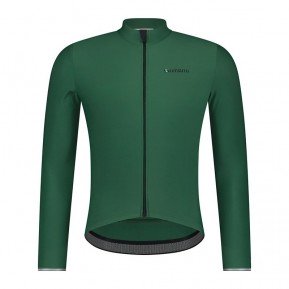 Велоджерси Shimano Stile long sleeves утепленное, зеленое, разм. S Фото №1