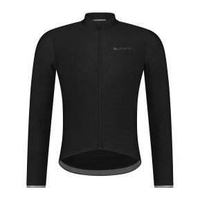Велоджерси Shimano Stile long sleeves утепленное, black, разм. S, M, L Фото №1