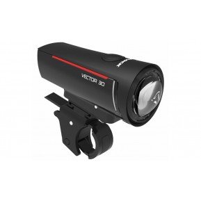 Велофара передня TRELOCK LS 300 I-GO VECTOR 30 Akku USB black Фото №1
