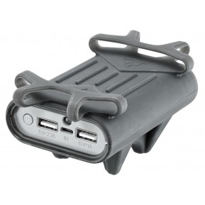 Крепление Topeak Smartphone Holder Powerpack 7800 mAh черное Фото №1
