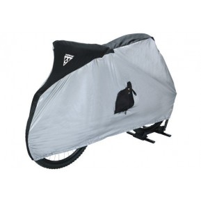 Чехол для велос МТБ 26" Topeak Bike Cover нейлон UV-защита черный/серебряный Фото №1