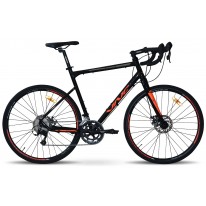Велосипед  28" VNC  TimeRacer A7 SH black (shiny)/orange