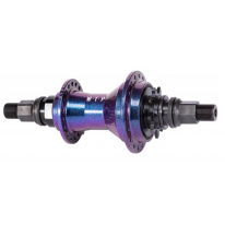 Втулка задня WeThePeople HYBRID Freecoaster-/Cassette Regular Axle LSD 36H 14mm 9t з хабгардами перламутрово-фіолетова