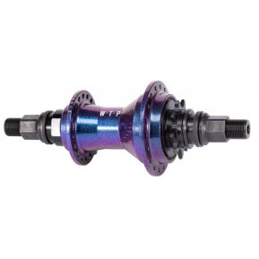 Втулка задня WeThePeople HYBRID Freecoaster-/Cassette Regular Axle RSD 36H 14mm 9t з хабгардами перламутрово-фіолетова Фото №1