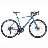 Велосипед gravel Spirit Piligrim 8.1 28", синий графит, 2021