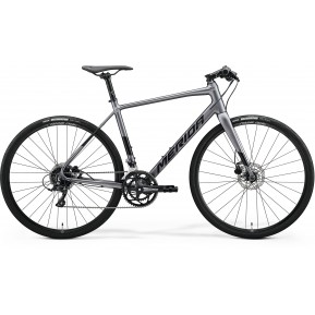Міський велосипед 28” Merida Speeder 200 silk rark silver L Фото №1