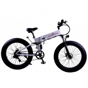 Электровелосипед фэтбайк Kelb E-1911WS 26" 350W, 48V Silver  Фото №1