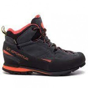 Ботинки La Sportiva Boulder X Mid carbon/flame  (39-48 р) Фото №1