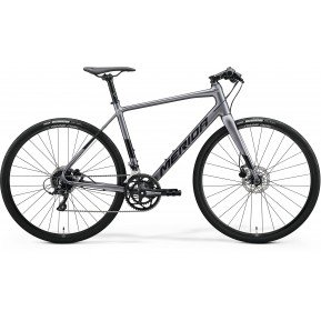 Міський велосипед 28” Merida Speeder 200 silk rark silver L Фото №1
