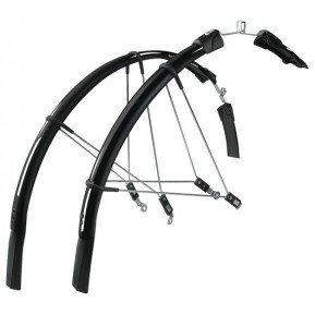Крила комлект 28" SKS RACEBLADE LONG BLACK Фото №1