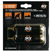 Картридж  з CO2 SKS 24G SET OF 2PCS FOR AIRBUSTER, THREADED