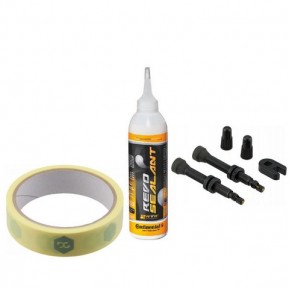 Безкамерний набір Continental 29mm (стрічка, ніпель, клей) Фото №1
