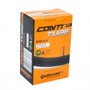 Камера  Continental MTB 27.5"B+, 57-584 -> 70-584, AV40mm Фото №1