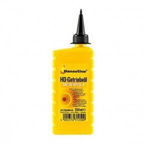 Масло для трансмисии, Hanseline HD-gear Oil SAE80, 250 мл Фото №1