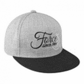 Кепка FORCE 1991 straight visor, gray-black Фото №1