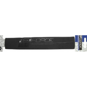 Защита пера FORCE neoprene 10 cm, black Фото №1