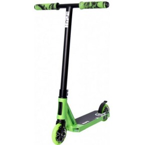 Самокат трюковый Hipe H7 Black/Green Фото №1