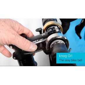 Звонок Knog Oi Luxe Large Silver 23.8-31.8 Фото №1
