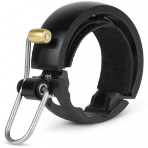 Дзвоник Knog Oi Luxe Small Matte Black на кермо 22.2 мм Фото №1