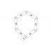Велозамок  ABUS 6500/110 Bordo Granit X-Plus SH Black Фото № 3