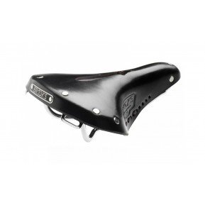 Седло BROOKS B17 CARVED SHORT Black Фото №1
