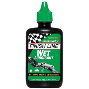 Мастило Finish Line рідке Wet Lube (Cross Country) для вологих погодних умов, 120ml Фото №1