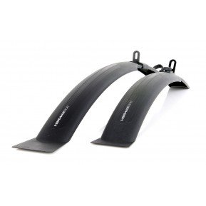 Комплект крыльев 24"-26" SIMPLA V-brake SDE черные Фото №1