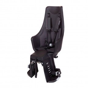 Дитяче велокрісло Bobike Exclusive maxi Plus Carrier LED / Urban black від 9 до 22 кг Фото №1