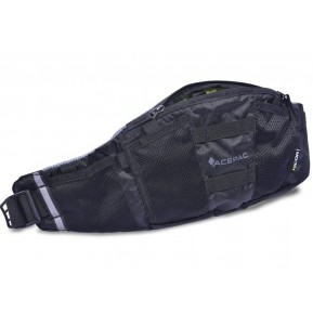 Сумка на пояс Acepac LUMBAR PACK M, черная Фото №1