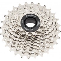 Касета вело 10-k 11-28T SUN RACE RS1 сталевий павук, Metallic Silver